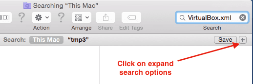 mac searching for files